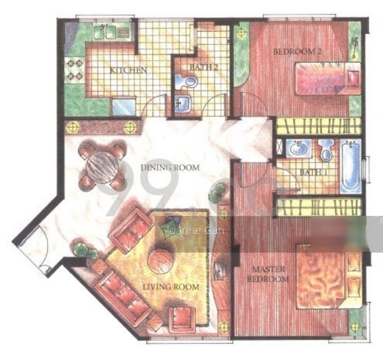 The Riverside Piazza (D1), Apartment #202510732